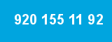920 155 11 92 920 155 11 92